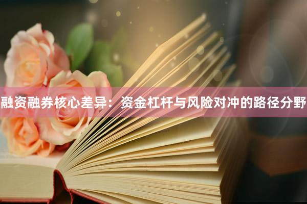 融资融券核心差异：资金杠杆与风险对冲的路径分野