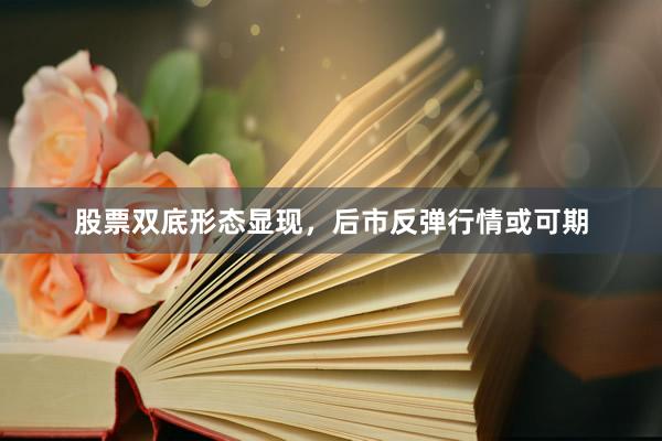 股票双底形态显现，后市反弹行情或可期
